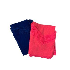 Bundle of 2 Lace Trim Camis